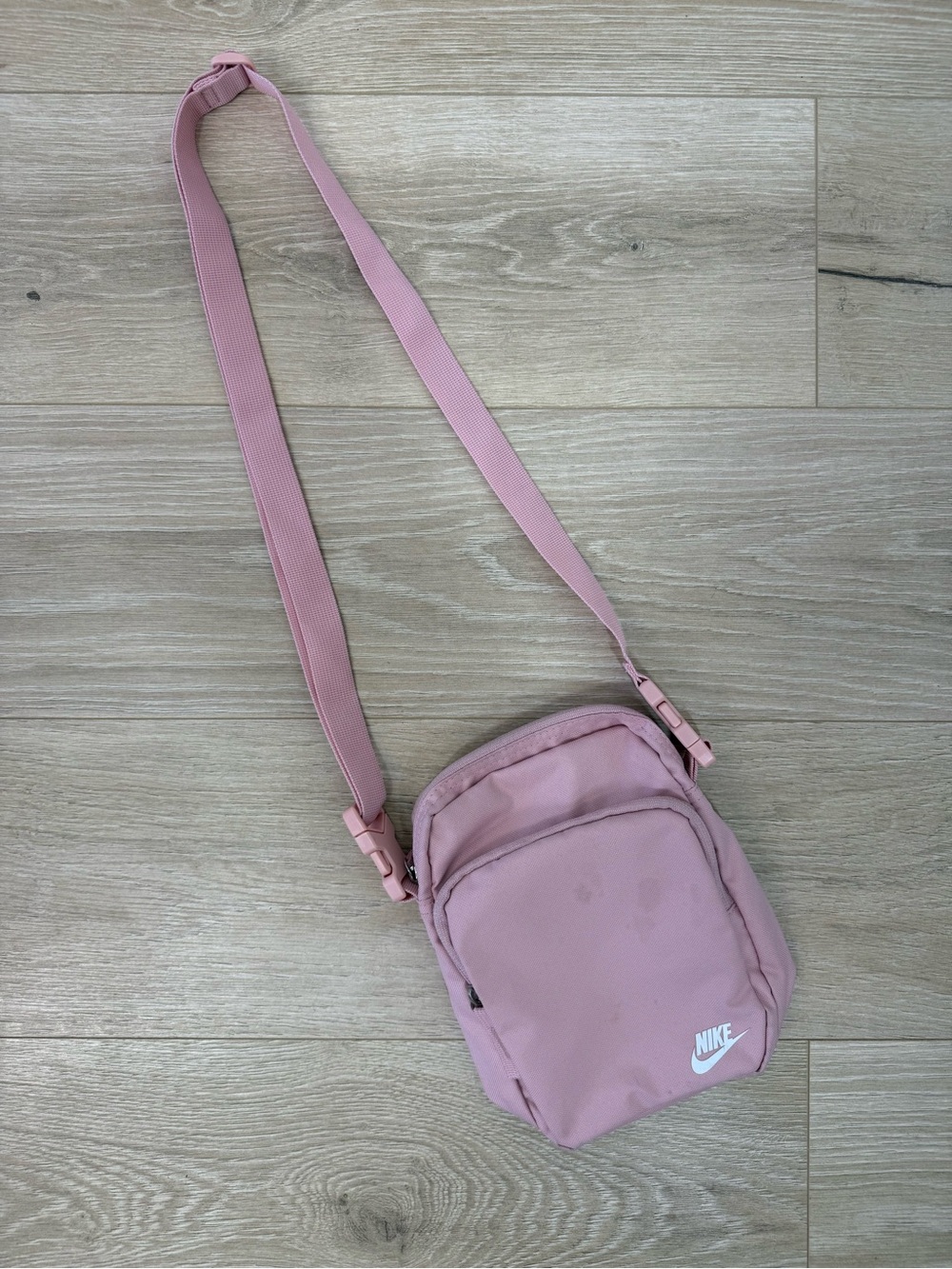 Nike Pink Heritage Crossbody Bag